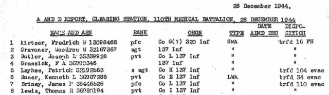 Sergeant Woodrow W. Gravenor&nbsp;(1918–1944)